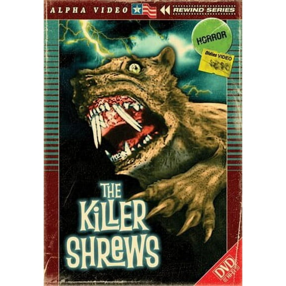 The Killer Shrews (Alpha Video Rewind Series) (DVD), Alpha Video, Horror