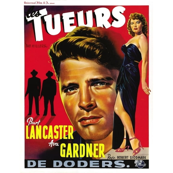 The Killers (Aka Les Tueurs) Movie Poster Masterprint (24 x 36)