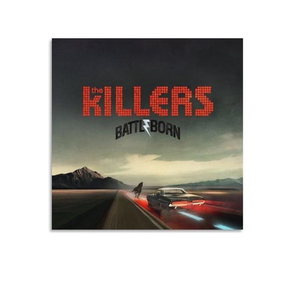 The Killers Battle Born Canvas Poster Bedroom Decoration Landscape Office Valentine's Birthday Gift
