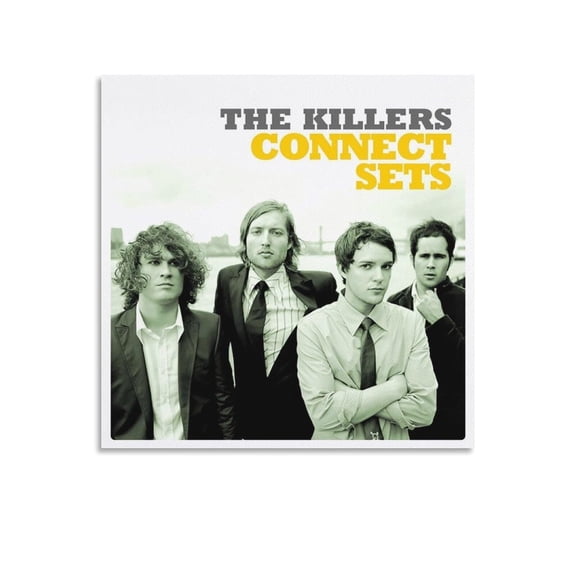 The Killers - Connect Sets (Live at Connect 2004) - Single Canvas Poster Bedroom Decoration Landscape Office Valentine's Birthday Gift