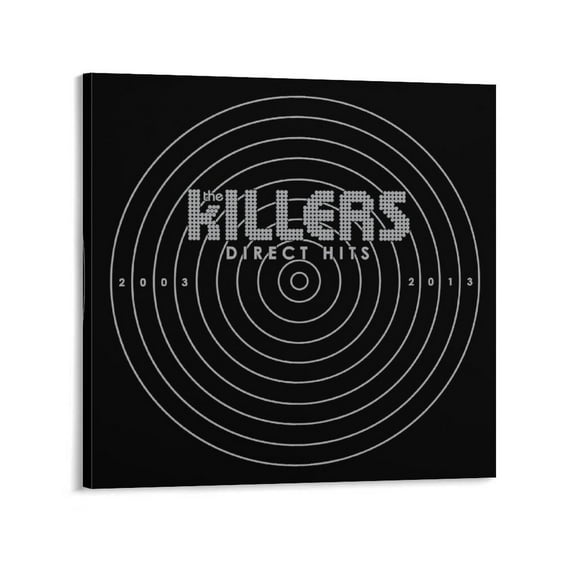 The Killers - Direct Hits Canvas Poster Wall Decorative Art Painting Living Room Bedroom Decoration Gift