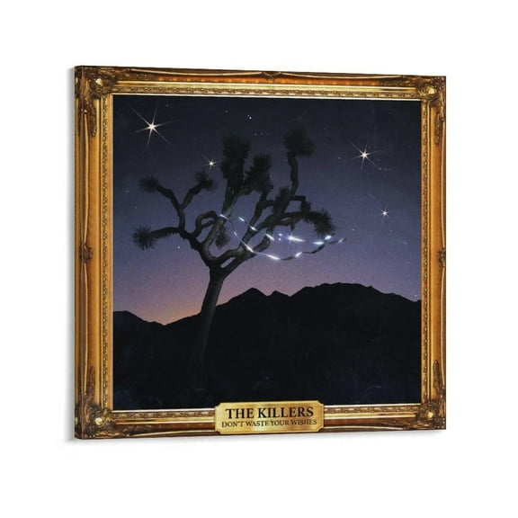 The Killers - Don't Waste Your Wishes Canvas Poster Wall Decorative Art Painting Living Room Bedroom Decoration Gift