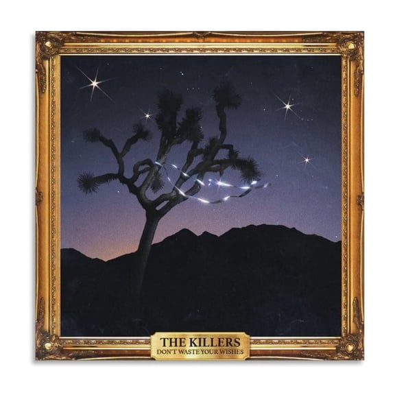 The Killers - Don't Waste Your Wishes Canvas Poster Wall Decorative Art Painting Living Room Bedroom Decoration Gift