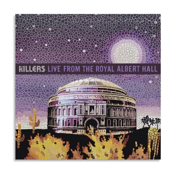 The Killers - Live from The Royal Albert Hall Canvas Poster Wall Decorative Art Painting Living Room Bedroom Decoration Gift