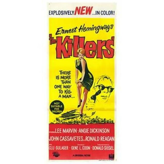 The Killers Movie Poster - 11 x 17 in.