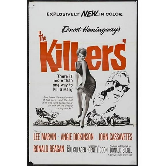 The Killers Movie Poster - 11 x 17 in.