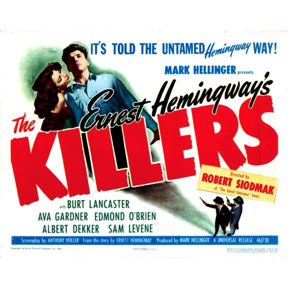 The Killers Movie Poster Masterprint (28 x 22)
