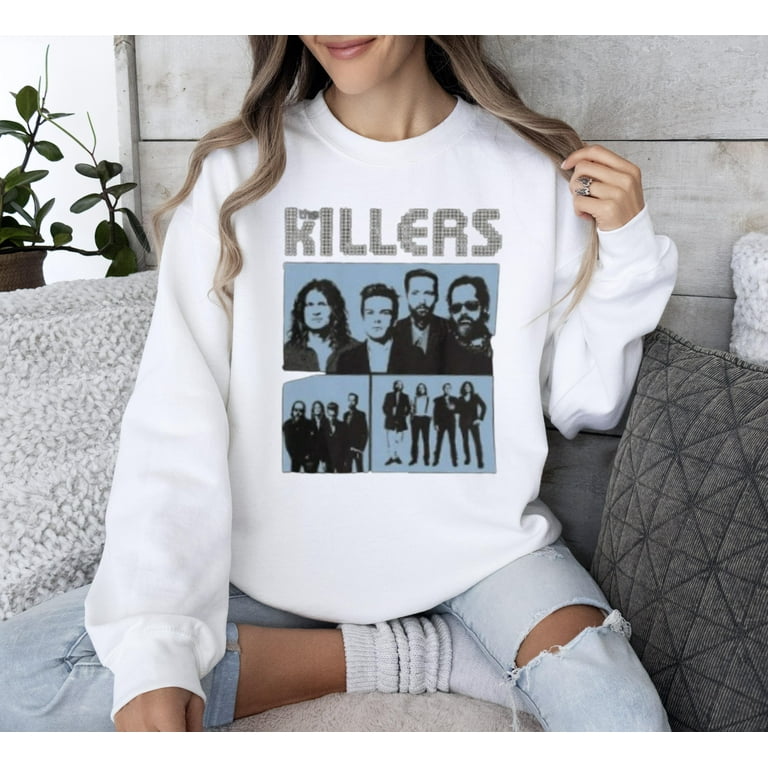 The Killers Sweatshirt The Killers Tour SweatSweatshirt The Killers Rock Band Merch Music SweatSweatshirt Walmart
