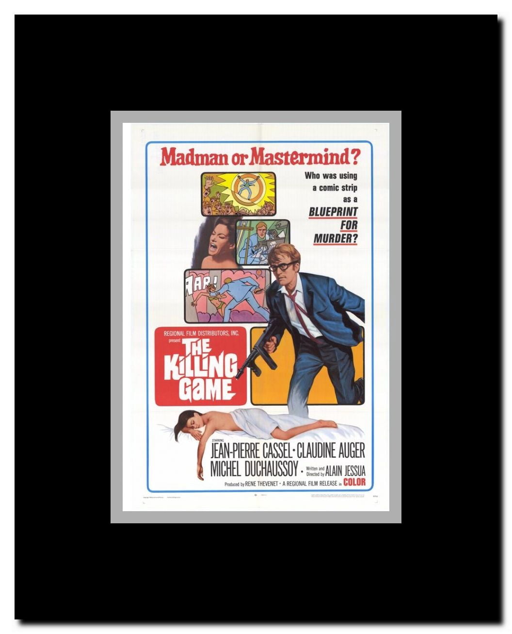 The Killing Game Framed Movie Poster