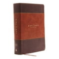 thumbnail image 1 of The King James Study Bible, Imitation Leather, Brown, Full-Color Edition (Large Print) (Hardcover), 1 of 2