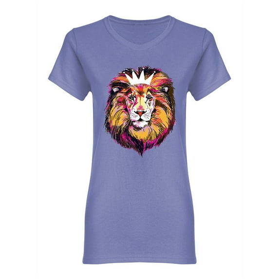 The King Of Beasts Shaped Tee Women's -Image by Shutterstock