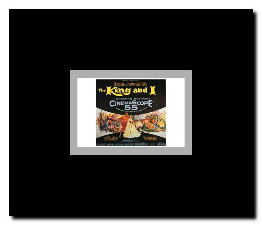 The King and I Framed Movie Poster