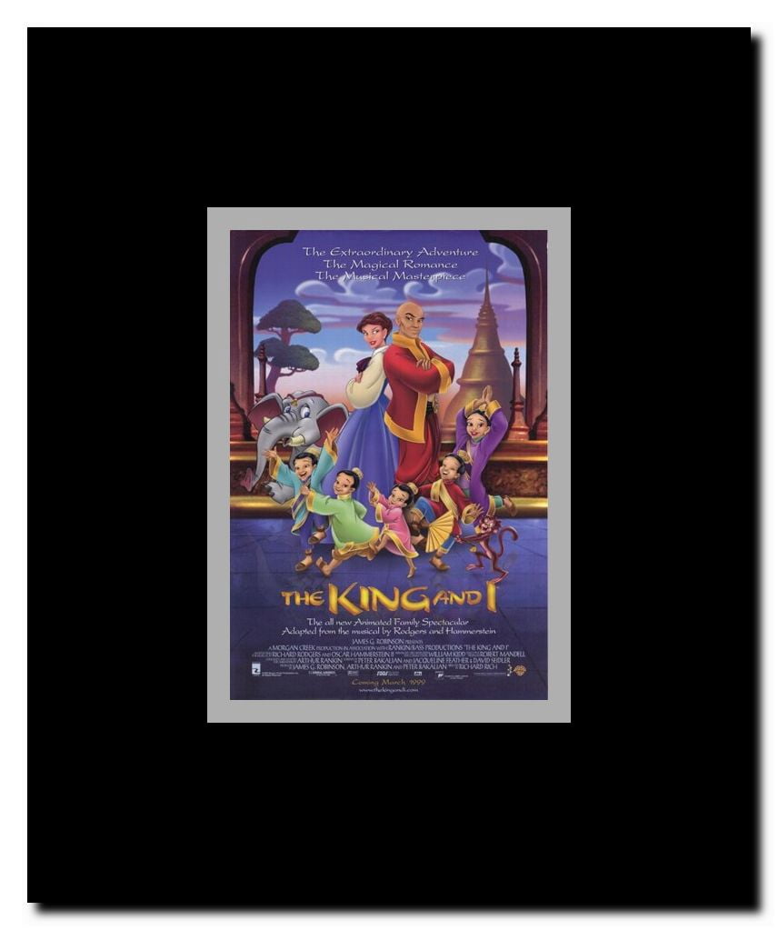 The King and I Framed Movie Poster