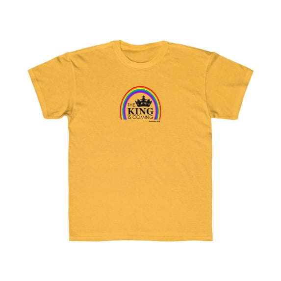The King is Coming Kids Regular Fit Tee