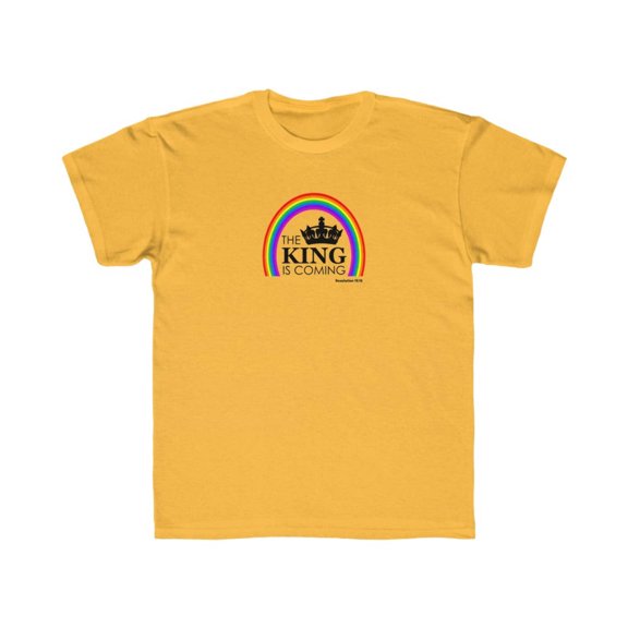 The King is Coming Kids Regular Fit Tee