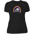 thumbnail image 1 of The King is Coming Ladies Boyfriend Tee, 1 of 11
