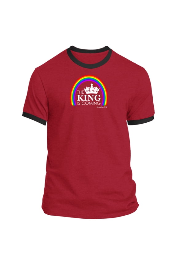 The King is Coming Men’s Ringer Tee