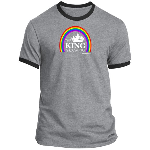 The King is Coming Men’s Ringer Tee