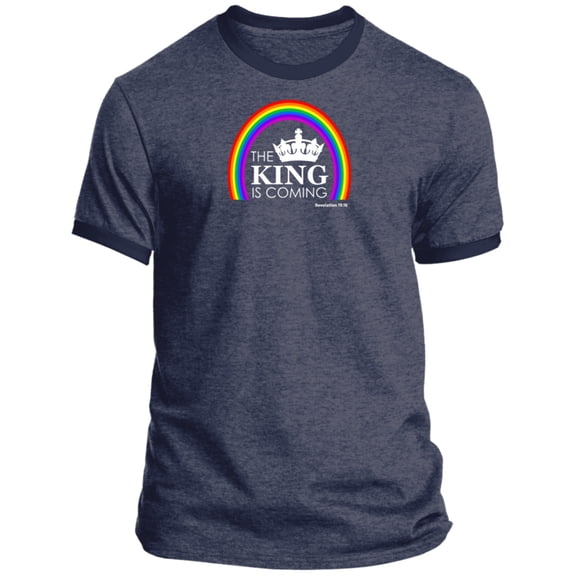 The King is Coming Men’s Ringer Tee