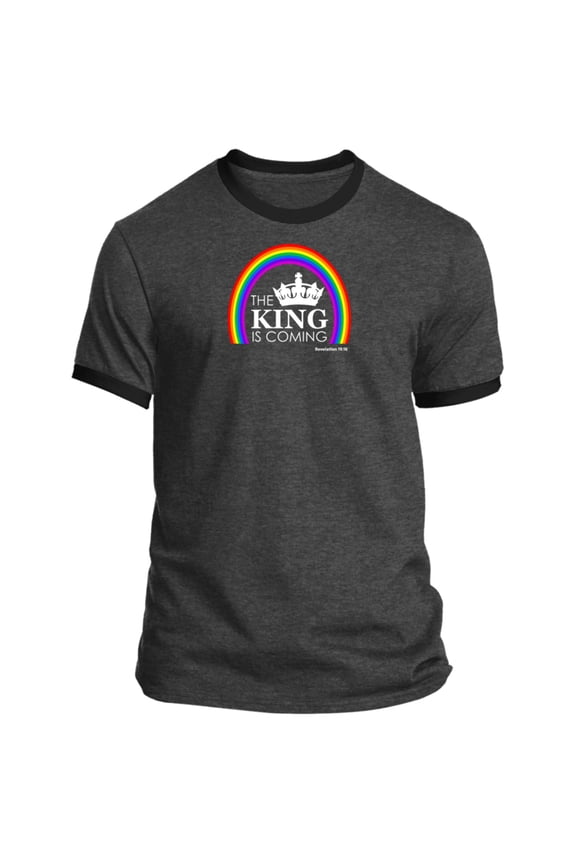 The King is Coming Men’s Ringer Tee