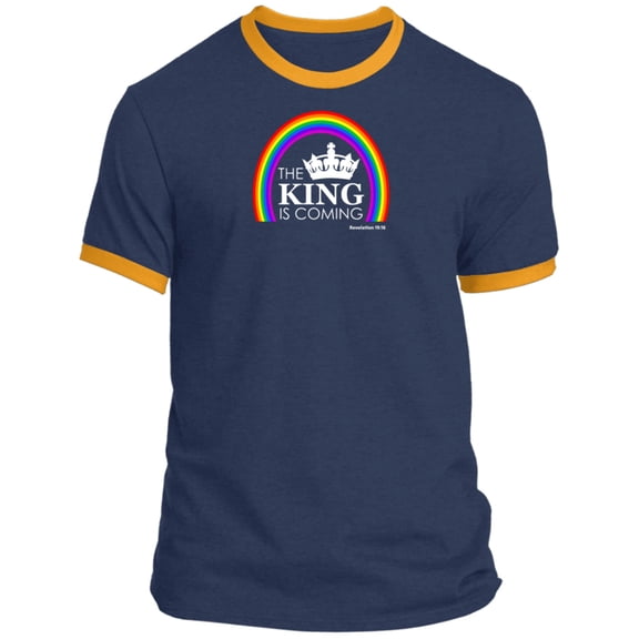 The King is Coming Men’s Ringer Tee