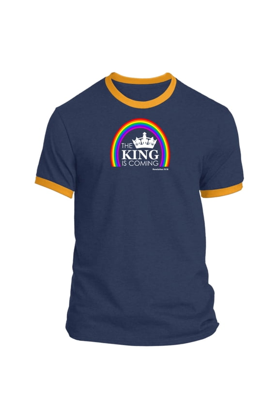 The King is Coming Men’s Ringer Tee