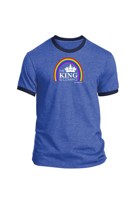 The King is Coming Men’s Ringer Tee
