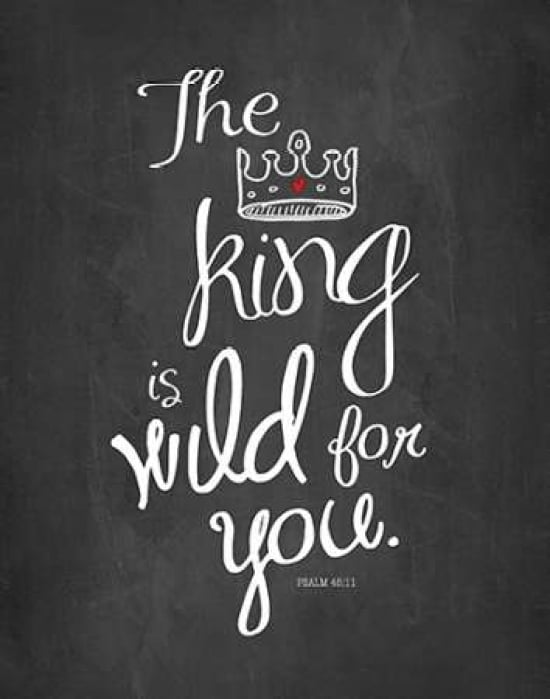 The King is Wild For You Canvas Art - Amy Cummings (22 x 28)
