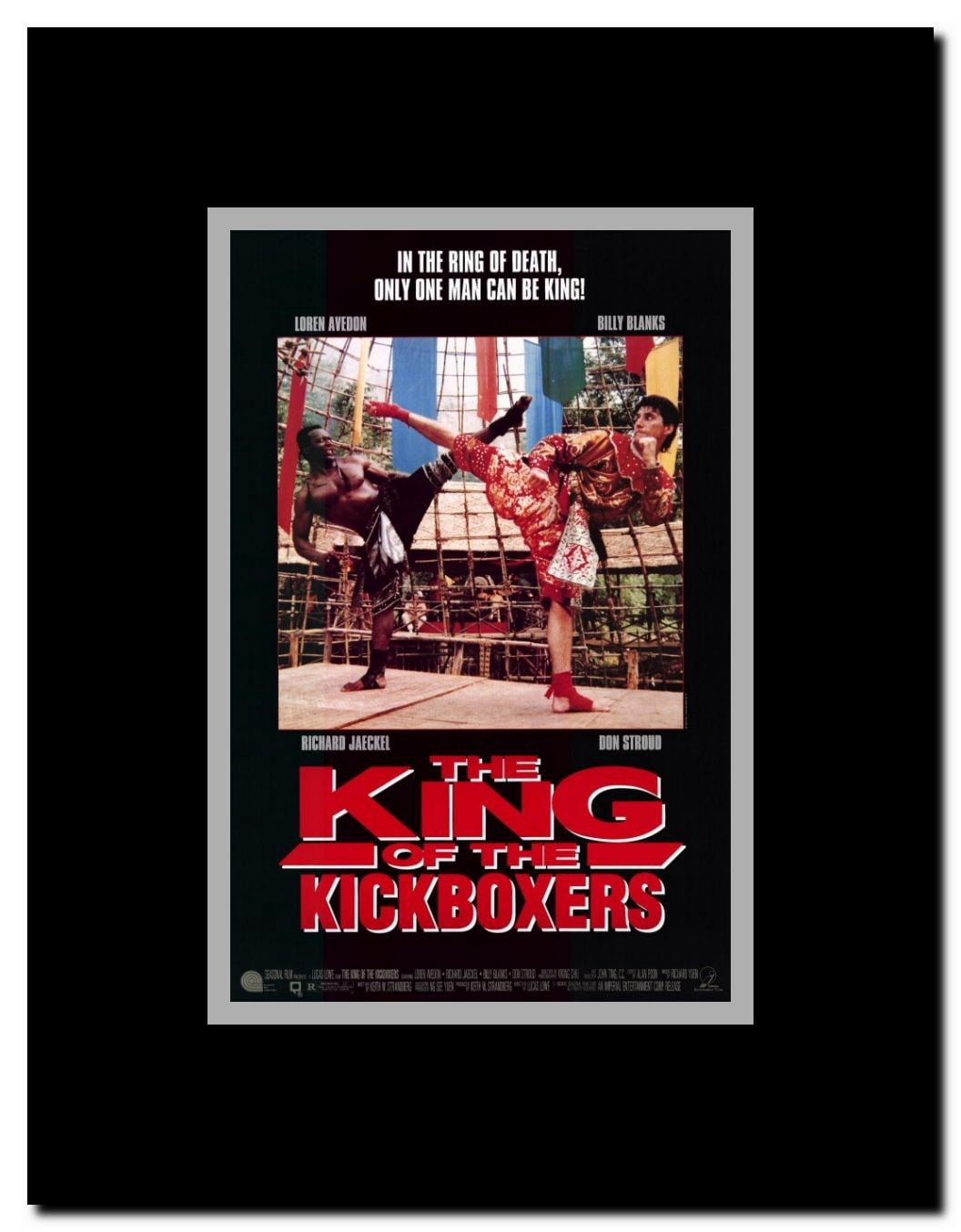The King of the Kickboxers Framed Movie Poster