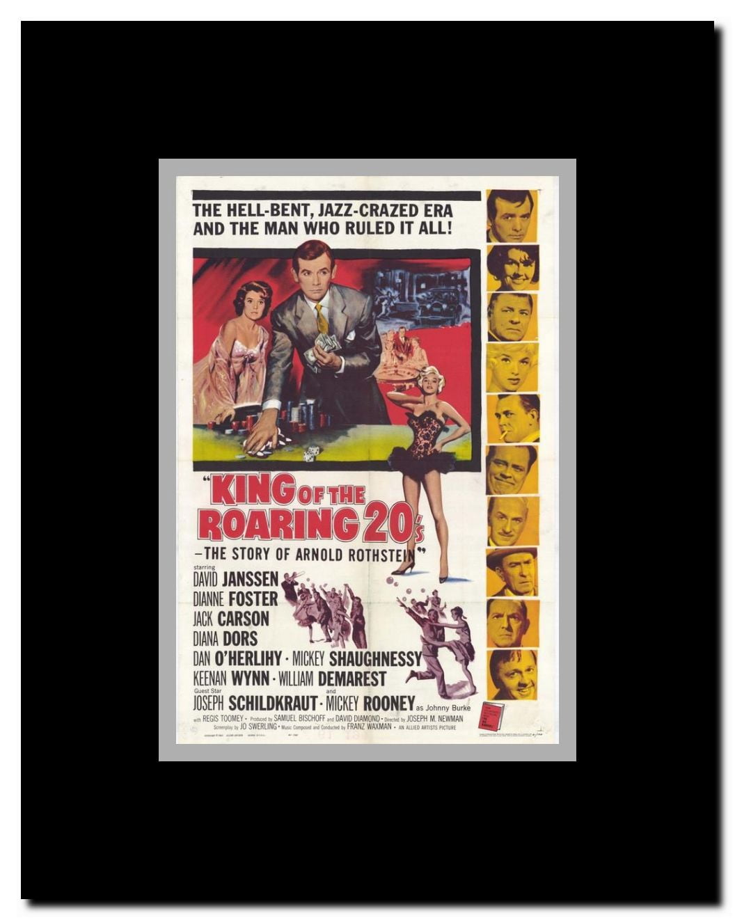 The King of the Roaring '20s: The Story of Arnold Rothstein Framed Movie Poster
