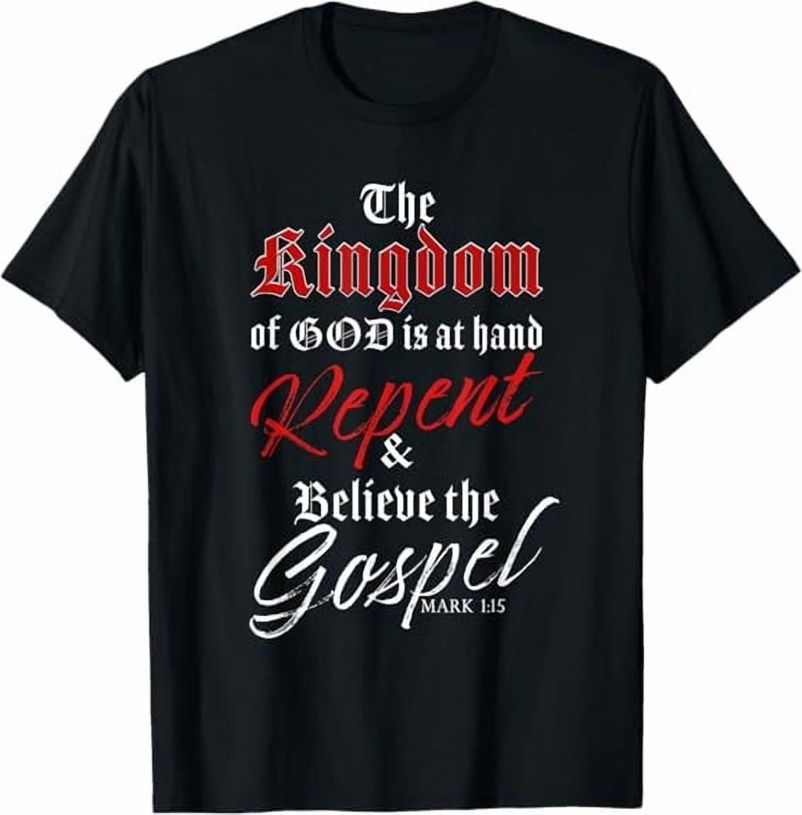 Repent Hand The Kingdom Of God Is At Hand Repent And Believe The Gospel Everyday ...