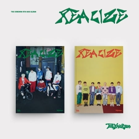 The Kingdom - Realize - incl. 72pg Photobook, Postcard, Folded Poster, Sticker, 2 Photocards + Unit Photocard - Music & Performance - CD