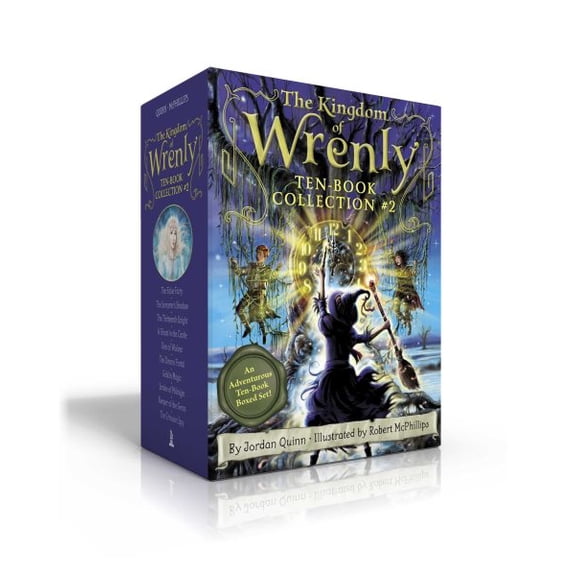 Pre-Owned The Kingdom of Wrenly: The Kingdom of Wrenly Ten-Book Collection #2 (Boxed Set) : The False Fairy; The Sorcerer's Shadow; The Thirteenth Knight; A Ghost in the Castle; Den of Wolves; The Dream Portal; Goblin Magic; Stroke of Midnight; Keeper of the Gems; The Crimson Spy (Paperback)