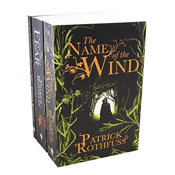 The Kingkiller Chronicle Series 3 Books Collection Set by Patrick Rothfuss (The Name of the Wind, The Wise Man's Fear & The Slow Regard of Silent Things)