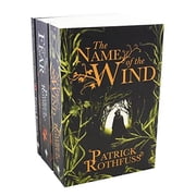The Kingkiller Chronicle Series 3 Books Collection Set by Patrick Rothfuss The Name of the Wind, The Wise Mans Fear & The Slow Regard of Silent Things