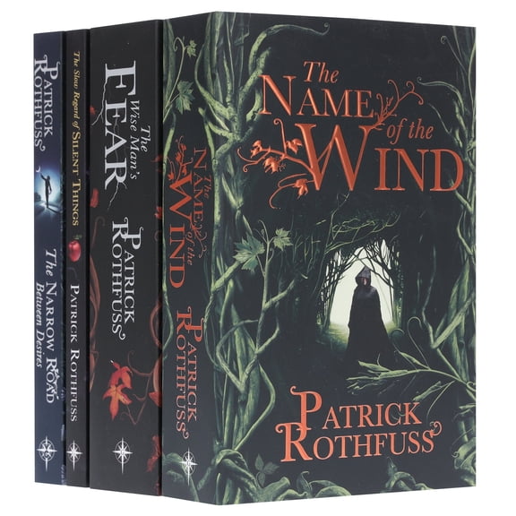 The Kingkiller Chronicle by Patrick Rothfuss 4 Books Collection Set - Fiction - Paperback