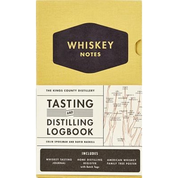 Pre-Owned The Kings County Distillery: Whiskey Notes: Tasting and Distilling Logbook Paperback Colin Spoelman, David Haskell