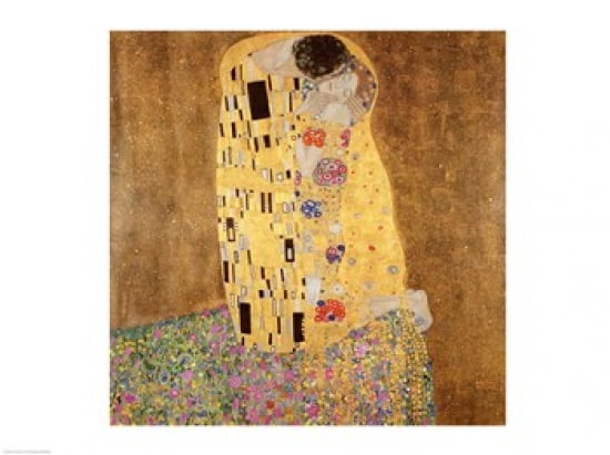 The Kiss Canvas Art - Gustav Klimt (24 x 18)