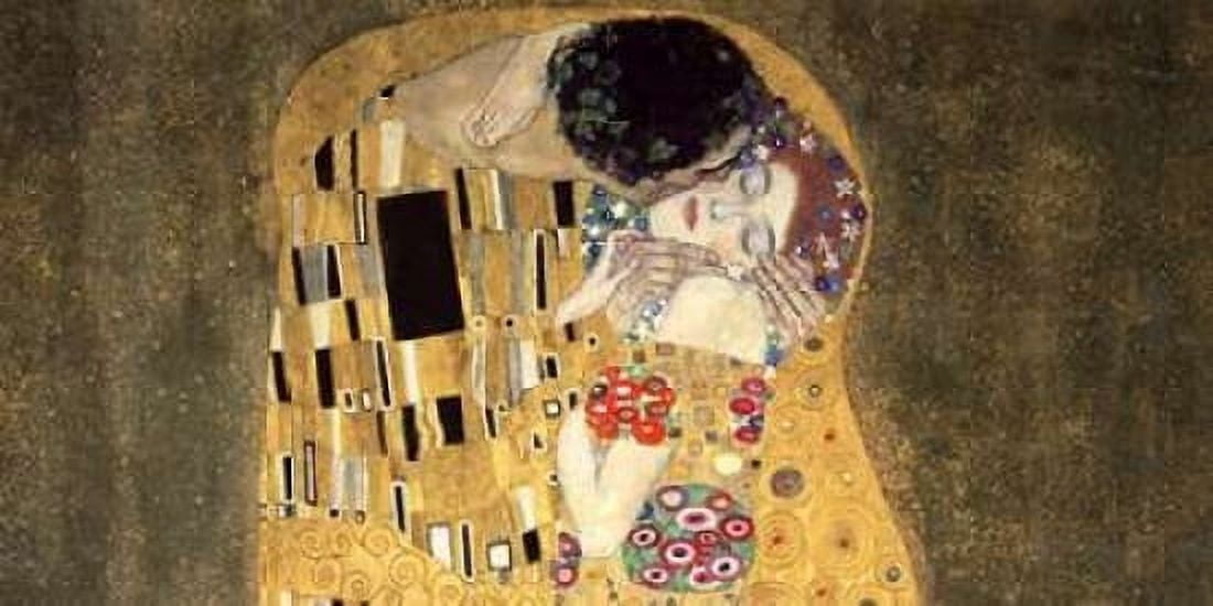 The Kiss Canvas Art - Gustav Klimt (24 x 48)