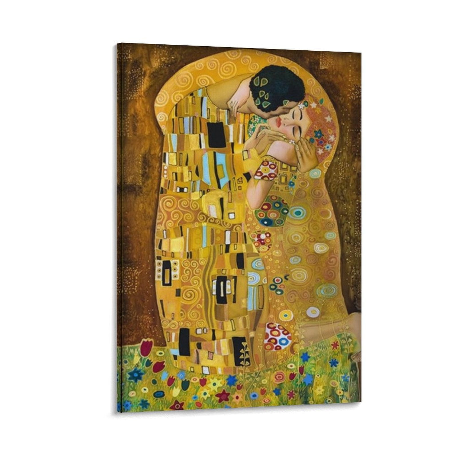 The Kiss Canvas, Gustav Klimt Canvas Art, Gustav Canvas Wall Art