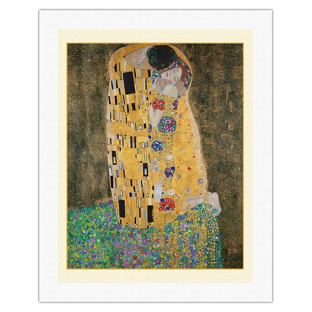 The Kiss - From an Original Color Painting by Gustav Klimt c.1908 ...