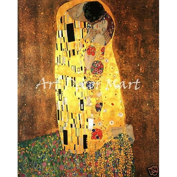 The Kiss Gustav Klimt - CANVAS OR FINE PRINT WALL ART