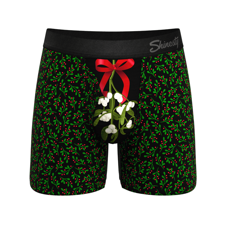 Shinesty The Big Bang Boxer - Glow In The Dark Constellation Print Ball  Hammock Pouch Men's Underwear with Fly