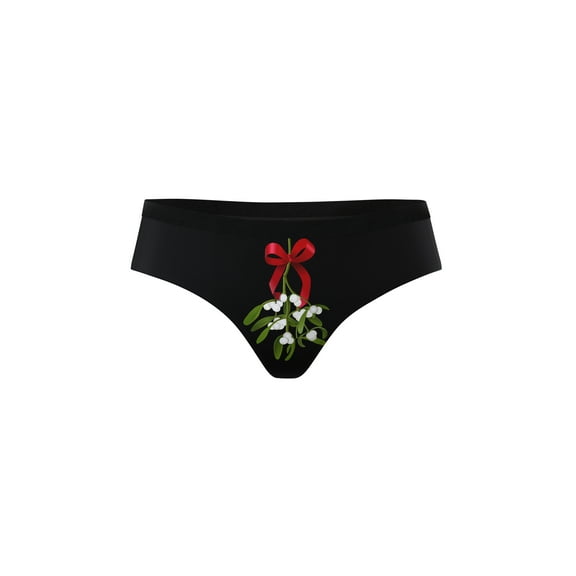 The Kiss Me There - Shinesty Mistletoe Cheeky Underwear  2X