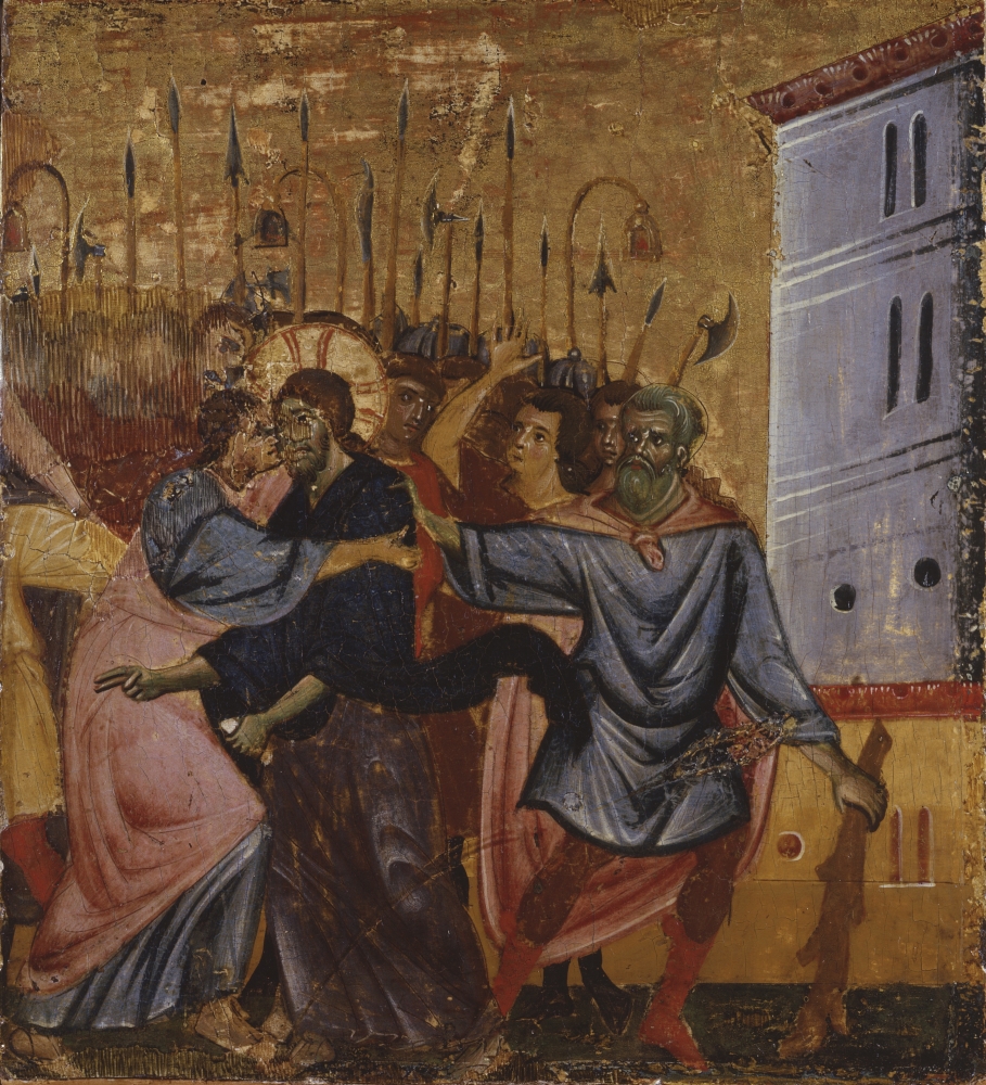 The Kiss Of Judas Canvas Art - (24 x 36)