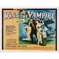 thumbnail image 1 of The Kiss Of The Vampire Us Poster Art Center: Clifford Evans 1963. Movie Poster Masterprint, 1 of 2