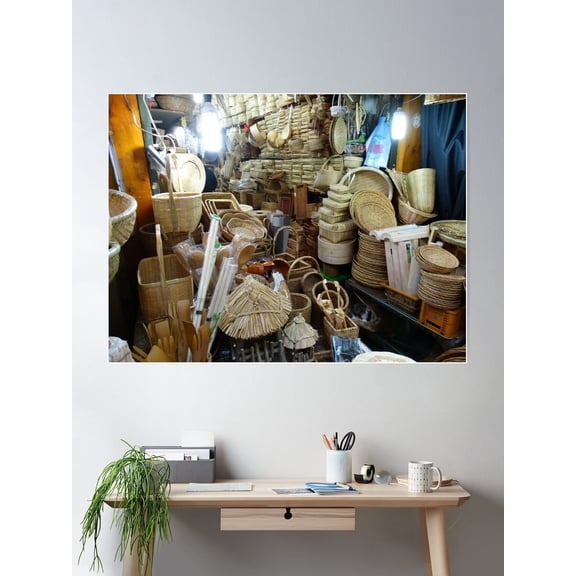The Kitchen Store Poster Wall Art, Modern Wall Decor For Living Room Bedroom, 16x24 UNFRAMED