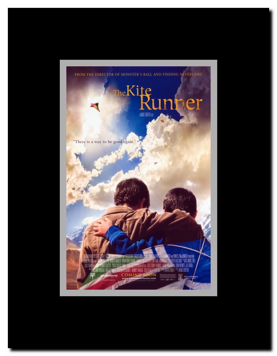 The Kite Runner Framed Movie Poster