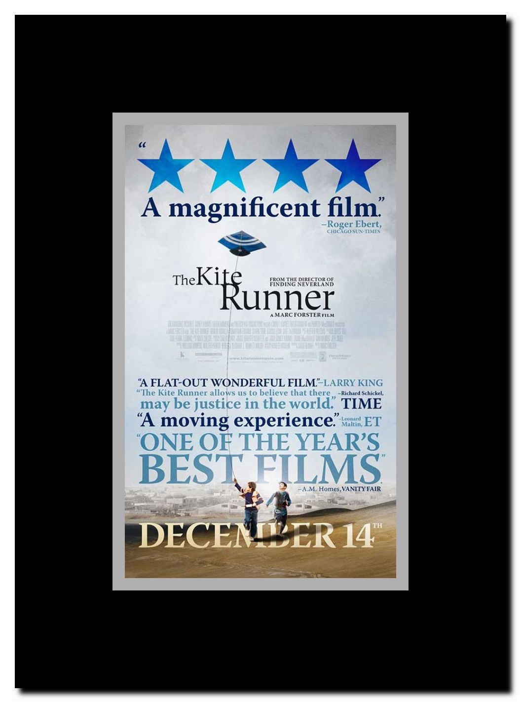 The Kite Runner Framed Movie Poster