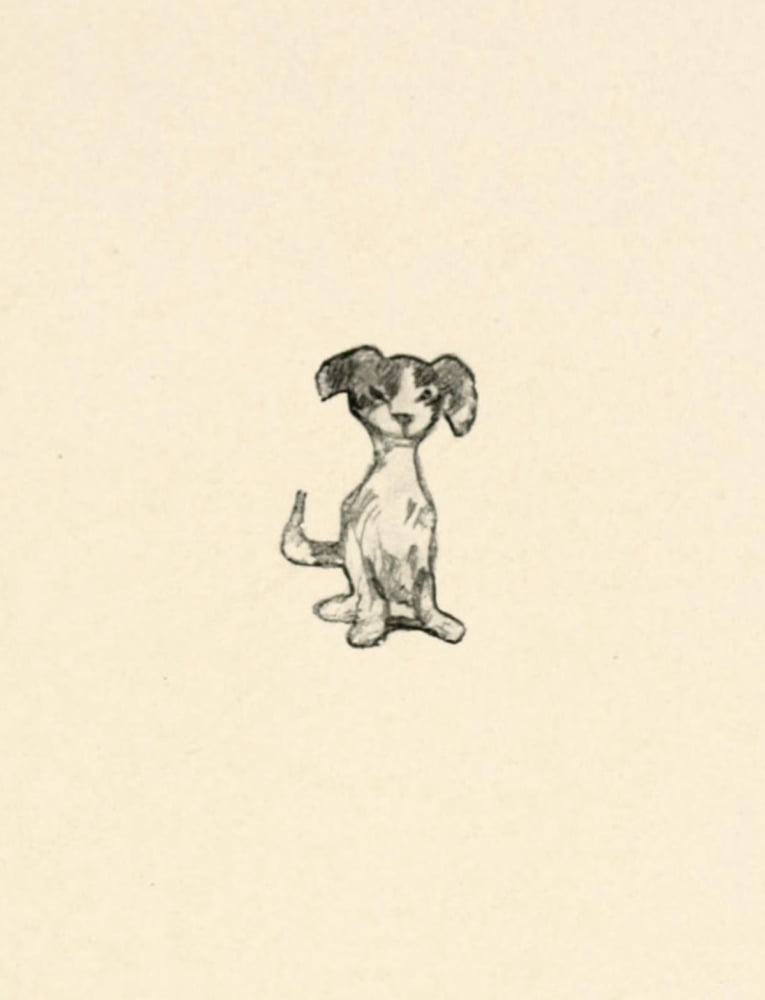 The Kittens Garden of Verses 1911 Pup Canvas Art - Oliver Herford (18 x 24)